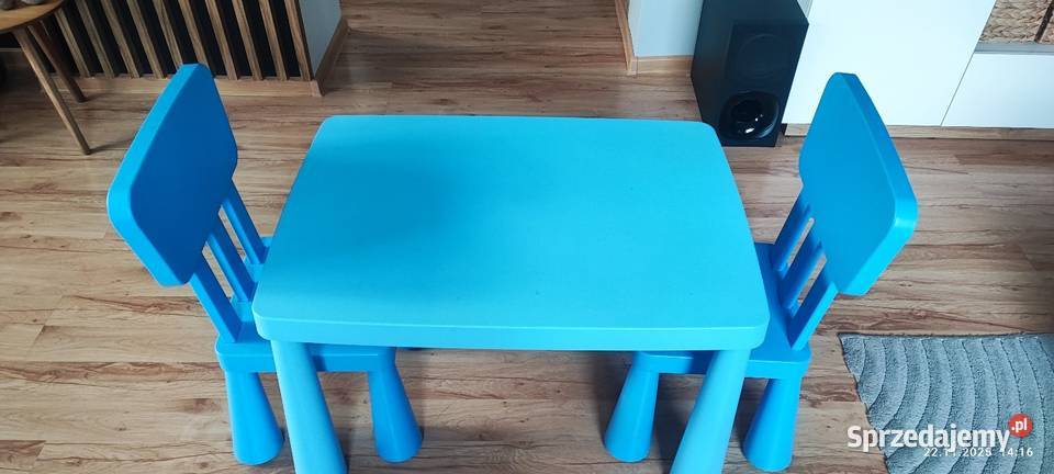 Stolik dziecięcy krzesełka krzesła Ikea Mammut Siewierz