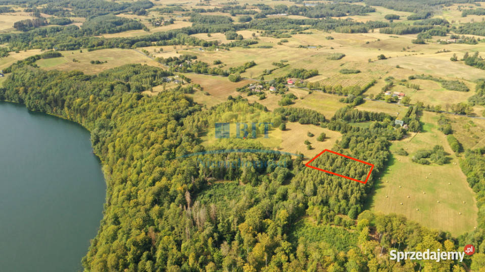 Działka 3087m2 jeziorem Komorze Kuszewo