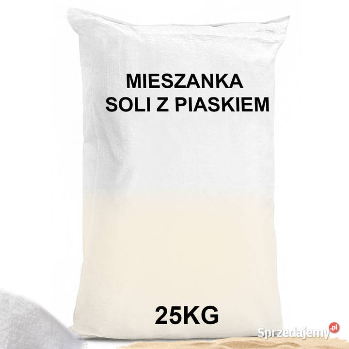 MIESZANKA Soli z PIASKIEM sól drogowa