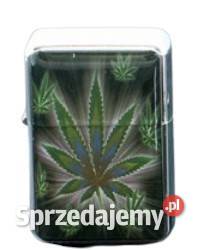 Zapalniczka Benzynowa Gentelo z Liściem Ostrowy nad Okszą