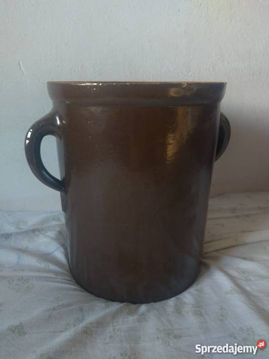 BOCHNIA wielki garnek 10L DO KISZENIA kamionkowy mazowieckie sprzedam