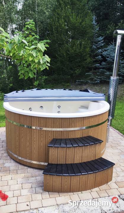 Balia Ogrodowa SPA Bania 225 x H105 20 dysz piec