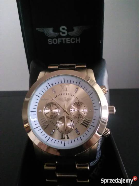 Nowy zegarek damski SOFTECH B389 Willow Gold Kraków