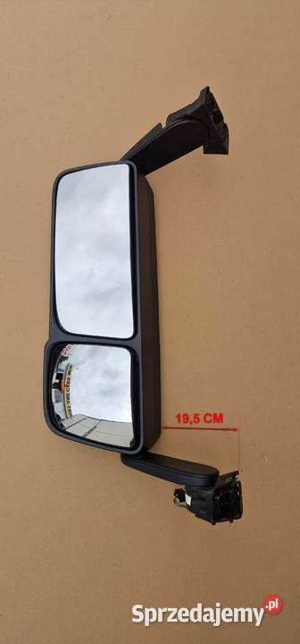 MERCEDES ACTROS MP4 ANTOS AROCS LUSTERKO LUSTRO Bieleń