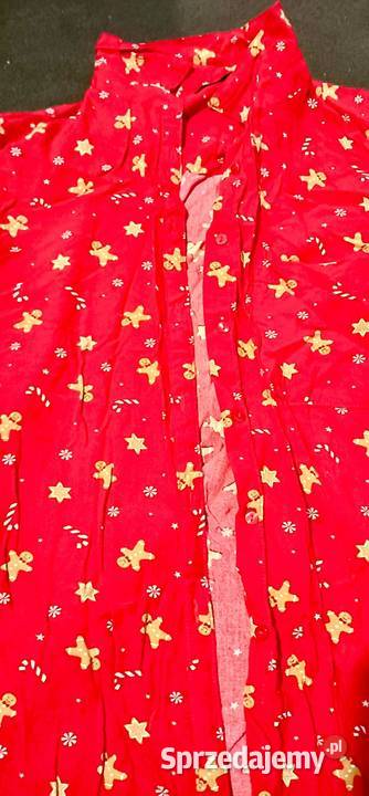 Czerwona koszula w pierniki Toruń sprzedam