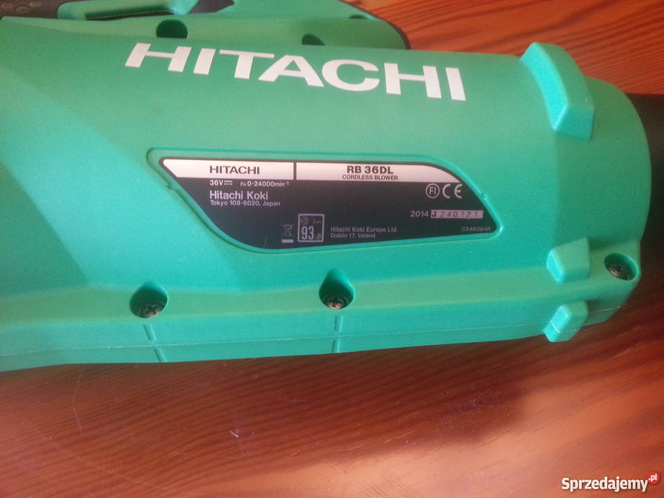 Dmuchawa akumulatorowa do liści Hitachi HITACHI Trzebiatów