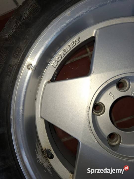 Borbet A 5x120przód 75jx16H2 tył 9jx16H2