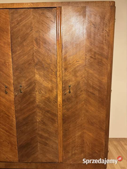 Szafa dębowa antyk lara 60 te świeżo renowacji4 śląskie