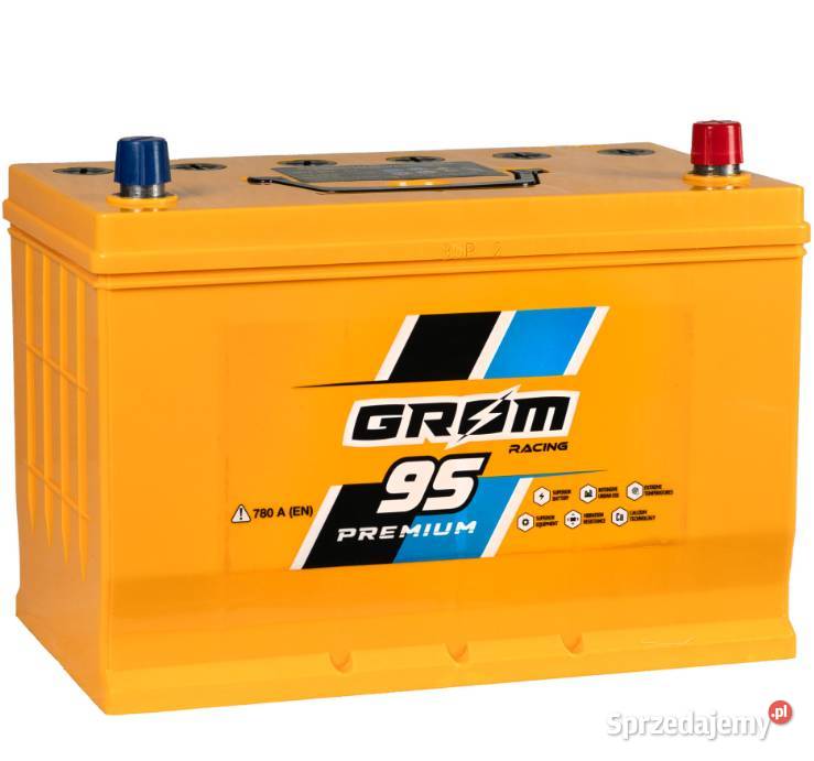 Akumulator 95Ah 780A GROM Racing Japan P osobowe Poznań
