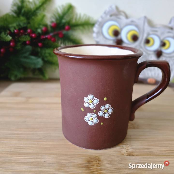 Piękny ręcznie robiony kubek ceramiczny 300 ml kujawsko-pomorskie Bydgoszcz
