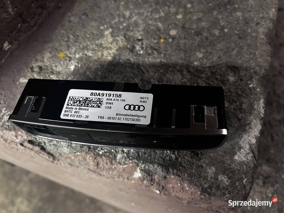 Audi Q5 80A FY Panel klimatyzacji tył Rok produkcji 2018 sprzedam