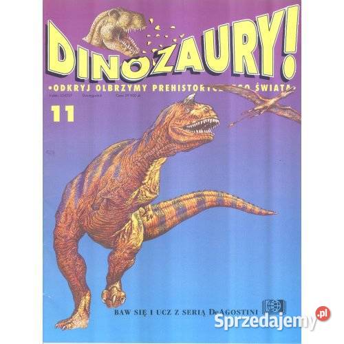 DeAgostini Dinozaury 11 Antykwariat śląskie sprzedam
