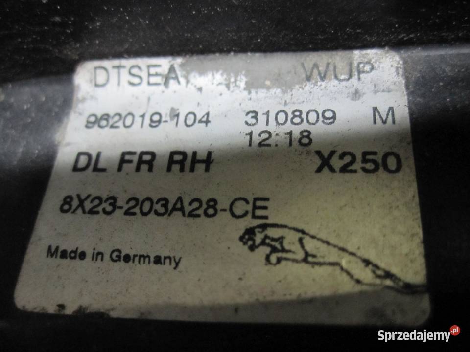 JAGUAR XF I 09r zamek drzwi prawy przód świętokrzyskie