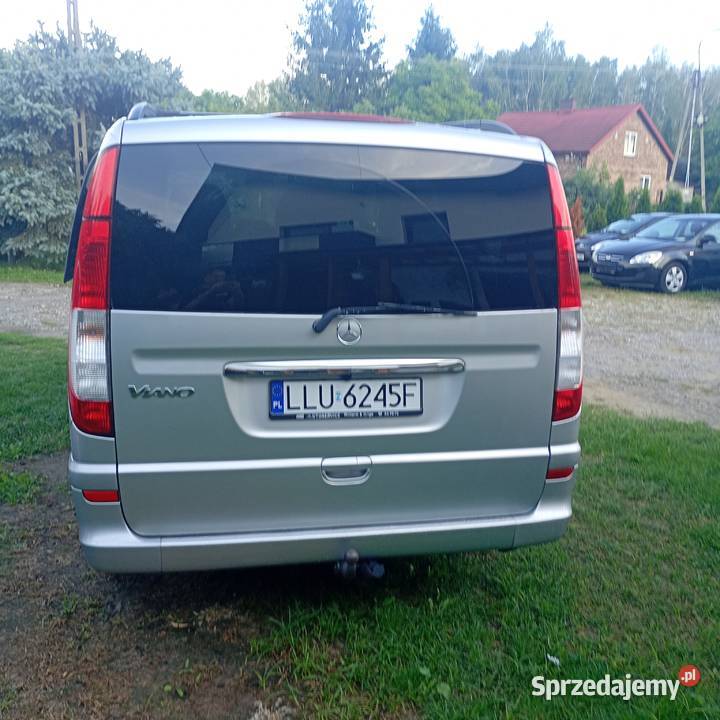 Mercedes viano fun wersja z łóżkiem do spania lubelskie