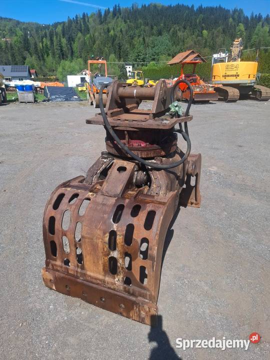 Chwytak chydrauliczny obrotowy sortujący Maków Podhalański sprzedam