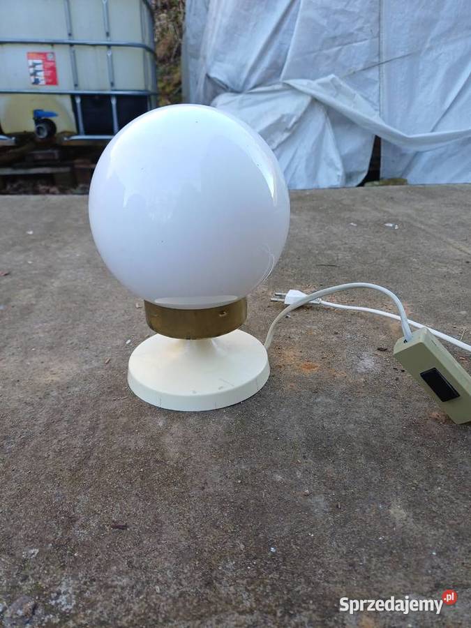 Retro lampka z 1965 roku enov Czechoslowacja dolnośląskie Lubań
