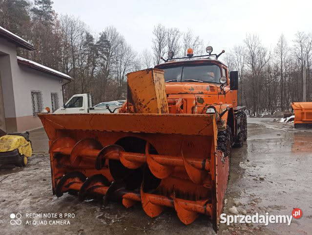 Ził 131 pług wirnikowy Limanowa