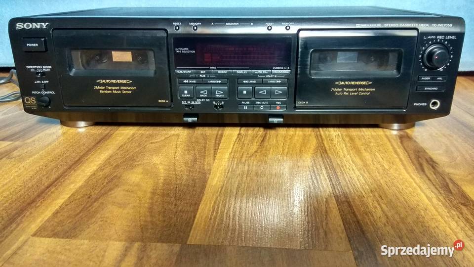 Sony TCWE705S QS wysokiej klasy magnetofon z dolnośląskie Świebodzice