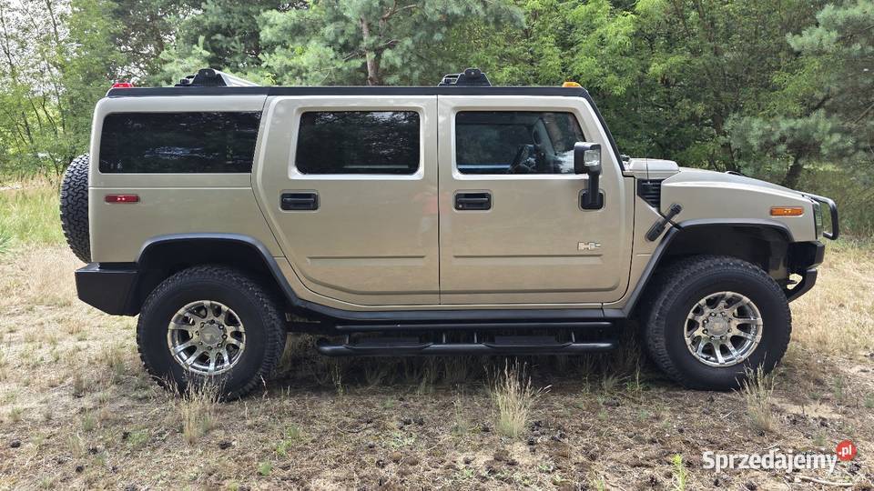 HUMMER H2 60 V8 4X4 LPG złoty śląskie Gliwice