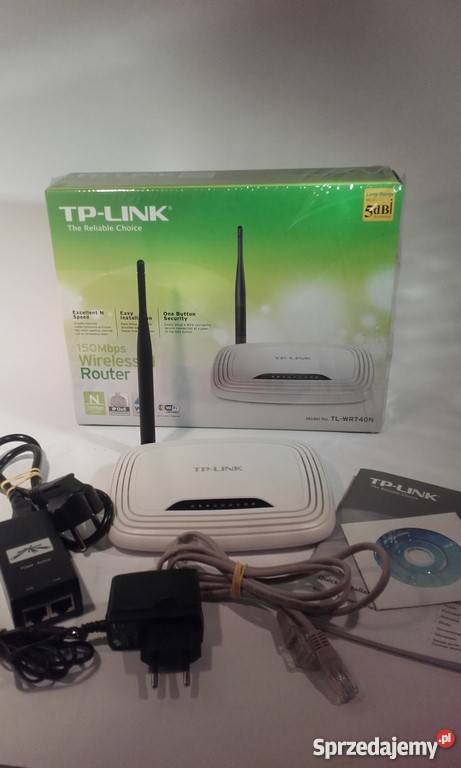 BEZPRZEWODOWY ROUTER TPLINK TLWR740N KOMPLET Ropczyce sprzedam