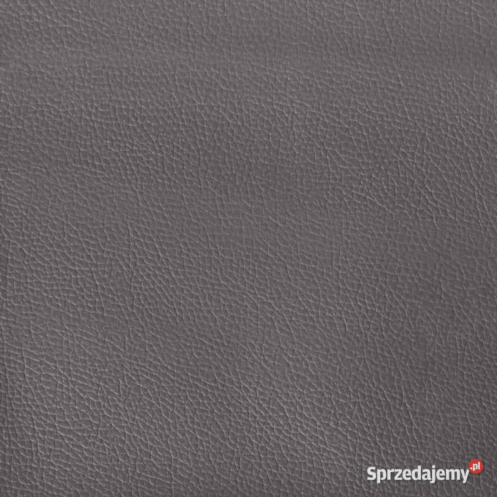 Łóżko z materacem szare sztuczna skóra 100x200 Warszawa sprzedam