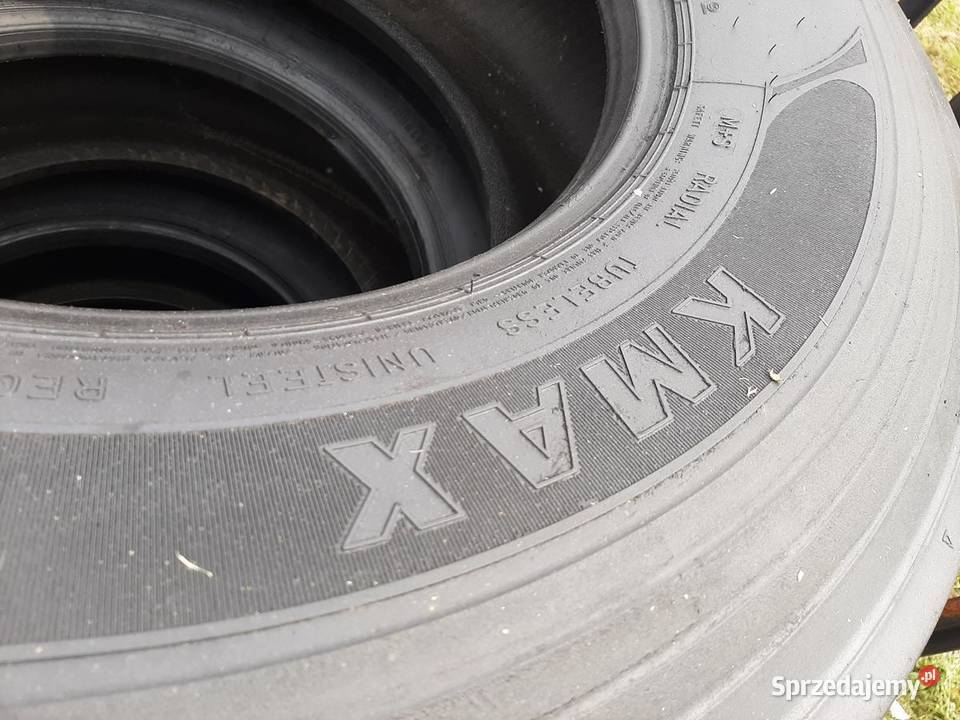 4x Opona używana ciężarowa 38565R225 GOODYEAR Zaścianki