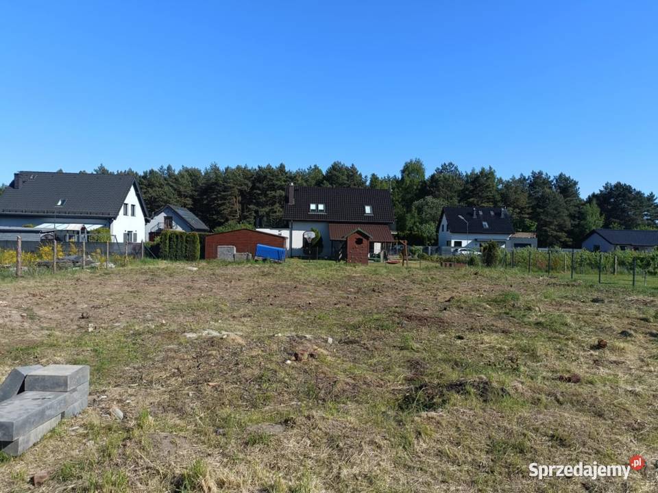 Sprzedam działkę budowlaną Gryfice Leśna Ostoja 832m2