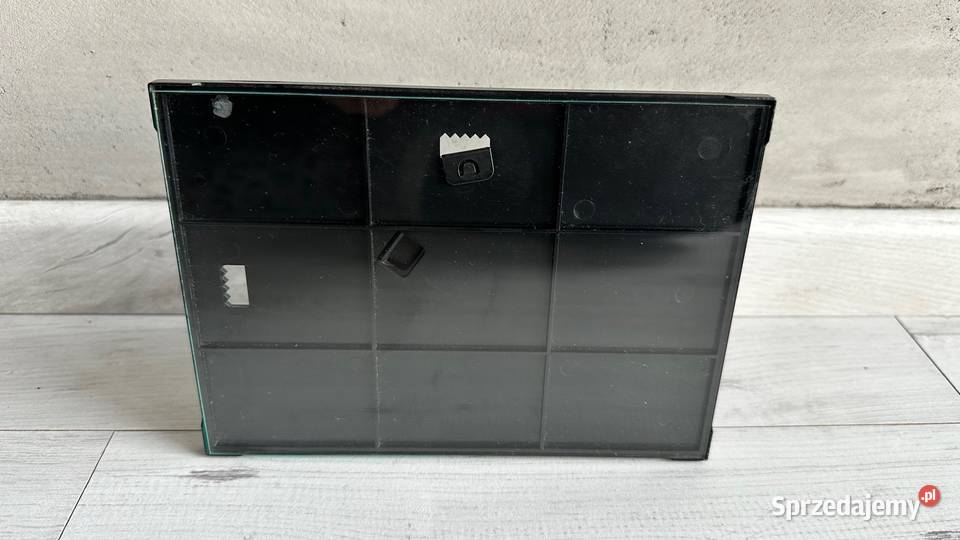 NOWA czarna ramka do zdjęć szklana Łódź