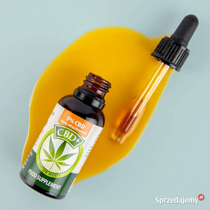 Jacob Hooy CBD Olejek 5 30ml Pozostałe łódzkie Łódź