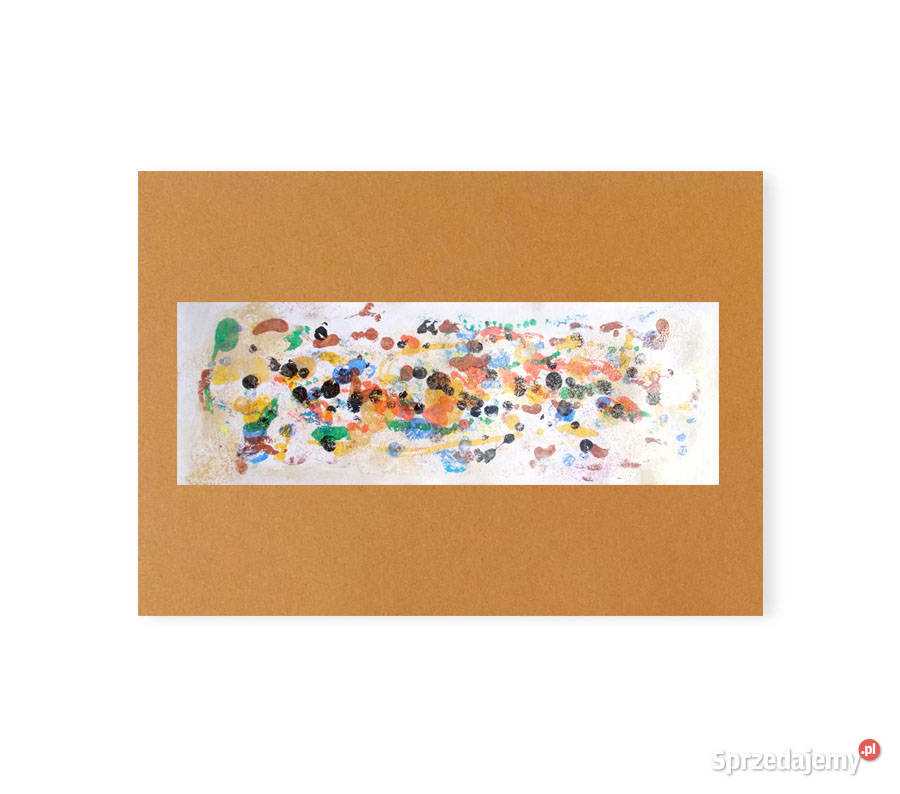 grafika złotobrązowa obraz brązowozłoty ładna Łódź