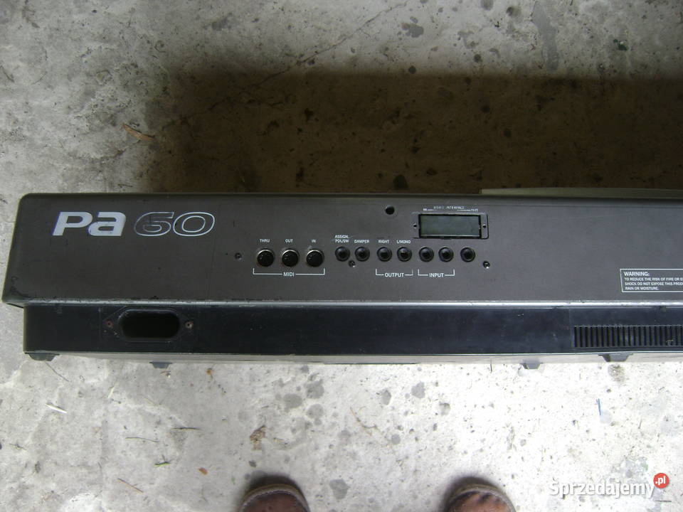 Keyboard Korg PA 60 Instrumenty klawiszowe i MIDI sprzedam