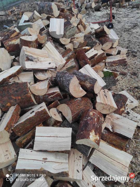 Drewno opałowe sosnowe łupane Pozostałe Inowrocław