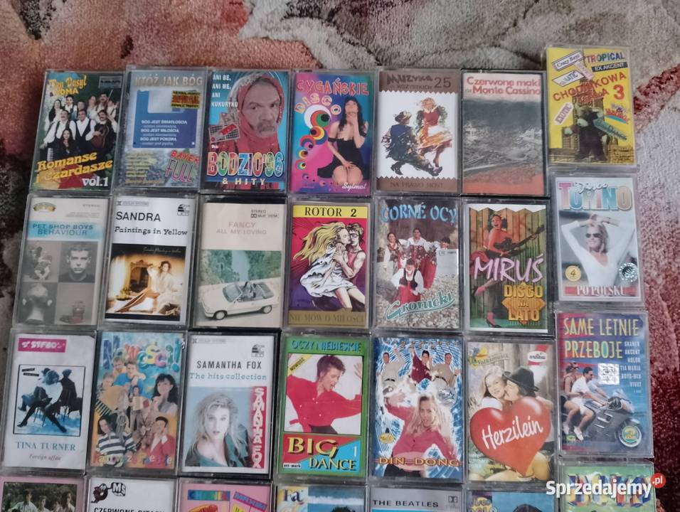 Kasety disco polo różne 41 Płyty i kasety Wrocław