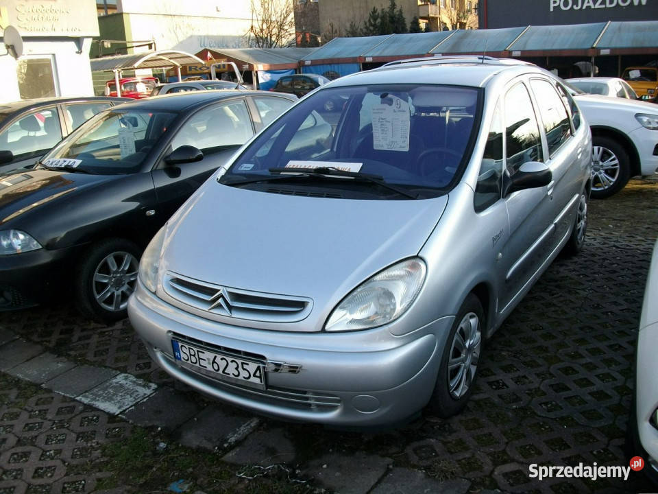 Citroen Xsara Picasso Z gazem ważnym do 2032 srebrny śląskie Katowice