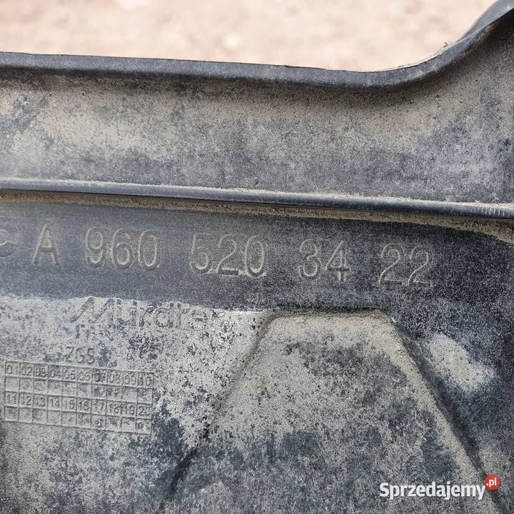 MERCEDES ACTROS MP4 OSŁONA WYGŁUSZENIE SILNIKA Bieleń sprzedam