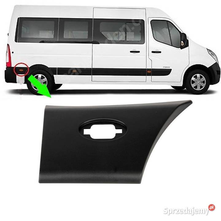 Listwa błotnika tył PRAWA Renault Master Opel Karoseria Rawa Mazowiecka sprzedam