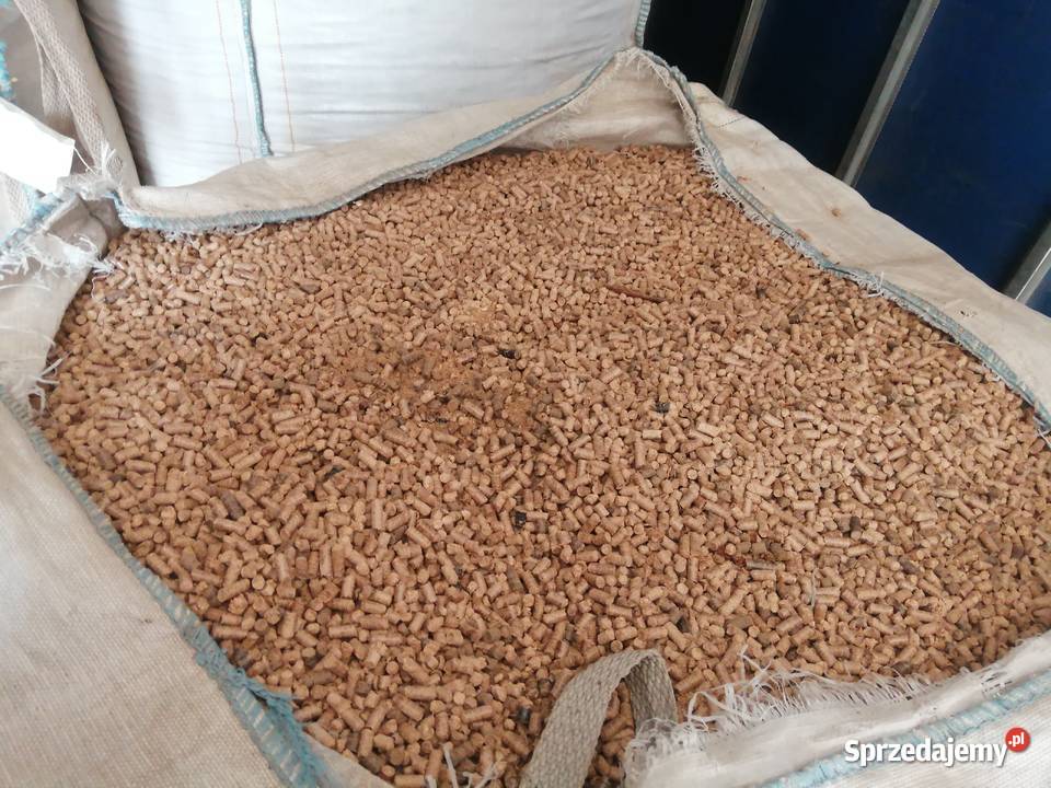 Pellet Sosnowy 7mm Wysoka Kaloryczność BIG BAG zachodniopomorskie Złocieniec