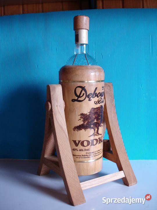 Butelka DĘBOWA na huśtawce sprzedam