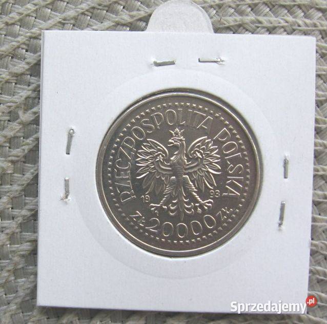 Polska 20000 1993r Jagielończyk ładna Kalisz