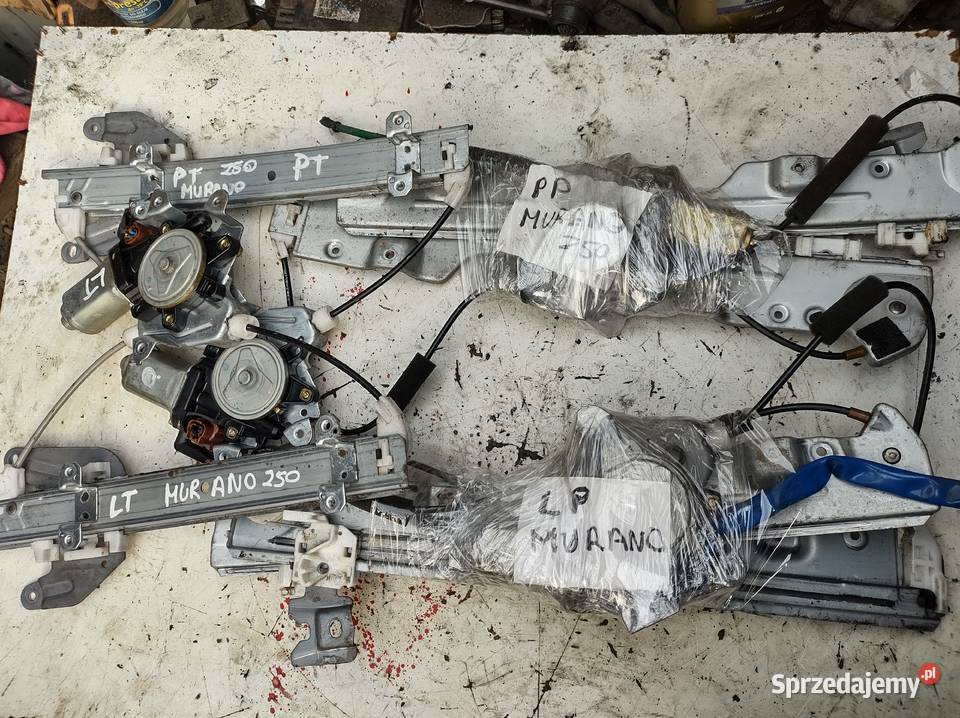 NISSAN MURANO Z50 podnośnik szyb przód tył prawy wyposażenie elektryczne Kielce