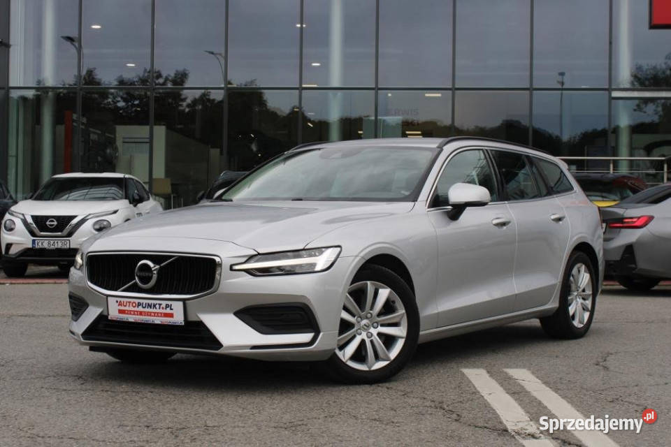 Volvo V60 2021r Carplay LED Kamera Tempomat FV23 Kraków