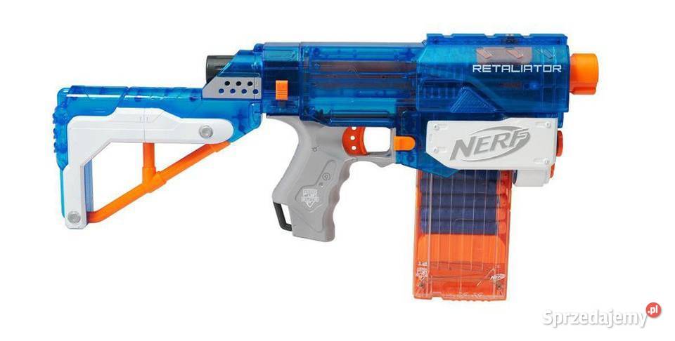 NERF ELITE MODULUS RETALIATOR SONIC ICE KARABIN PISTOLET 4W1