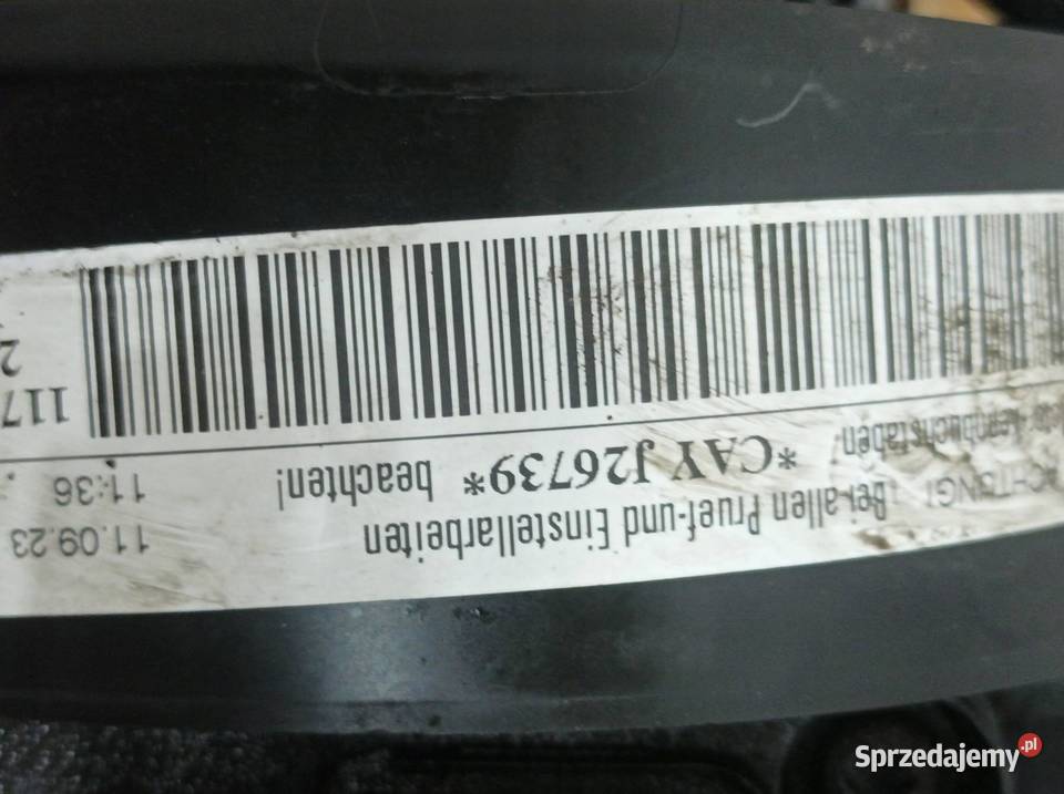 SILNIK KOMPLETNY DIESEL 16 TDI CAY Skoda Superb osobowe Silniki kompletne