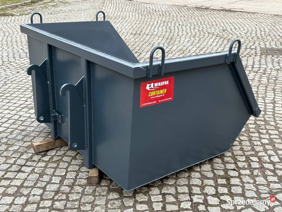 Kontener pojemnik do ładowarek i koparek Jełowa