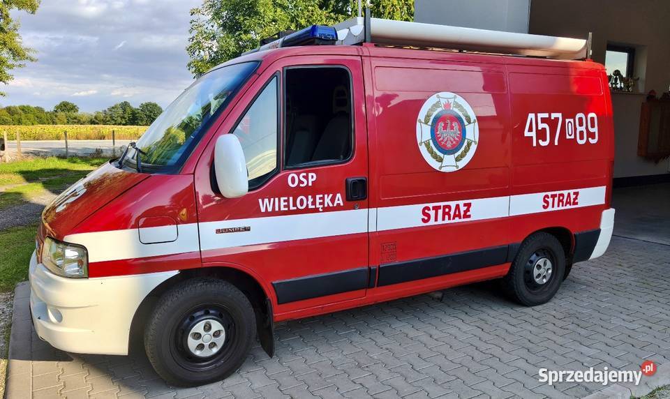 NA SPRZEDAŻ SAMOCHÓD STRAŻACKI GLM CITRON JUMPER diesel Wielołęka