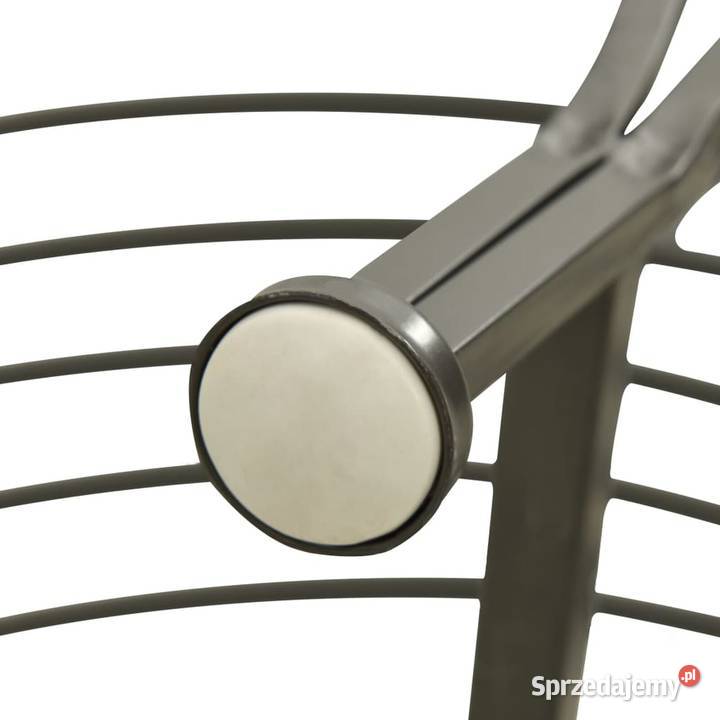 vidaXL Półokrągła ławka pod drzewo 160 stalowa