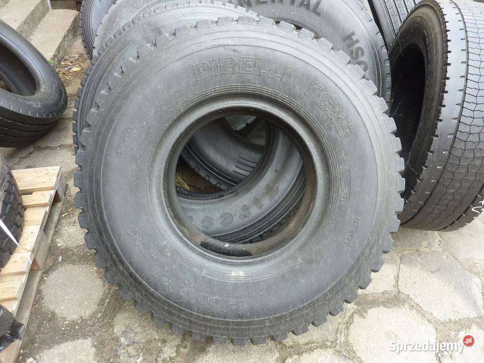 Opona używana ciężarowa 1200R20 PIRELLI TG85 500 Opony Zaścianki