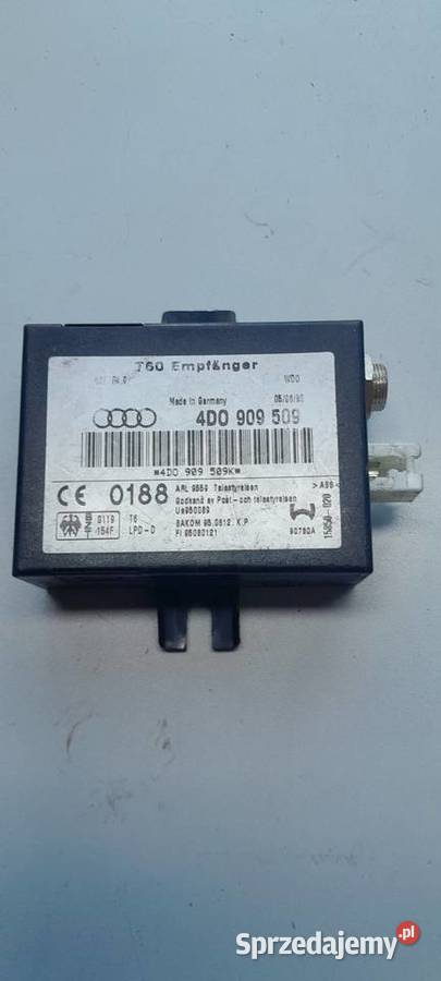 MODUŁ STEROWNIK WEBASTO AUDI A6 C6 30D 4D0909509 Ogrzewanie postojowe Dobiegniew