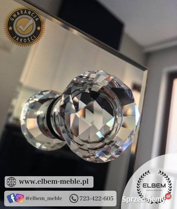 Lustrzana komoda Glamour Kielce