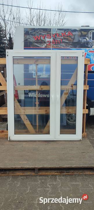 OKNA KacprzaK OKNO PCV 145X172 Używane Okna ścienne Siedlce